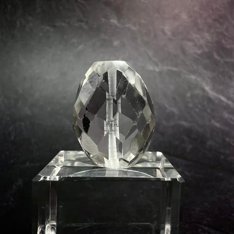 【カイラス産】天然ヒマラヤ水晶多面カットビーズ⑥/Kailash Himalayan Quartz Multi Cut Beads