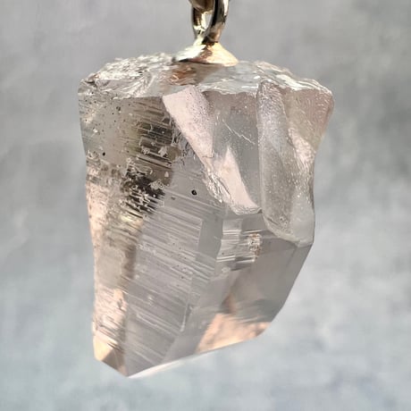 【ガネッシュヒマール産】天然ヒマラヤ水晶バチカン付きペンダントトップ/Ganesh Himal Natural Pendant Top
