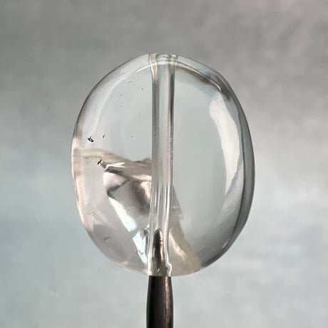 【カイラス産】天然ヒマラヤ水晶タンブル型ビーズ⑦/Kailash Himalayan Quartz Tumble Beads