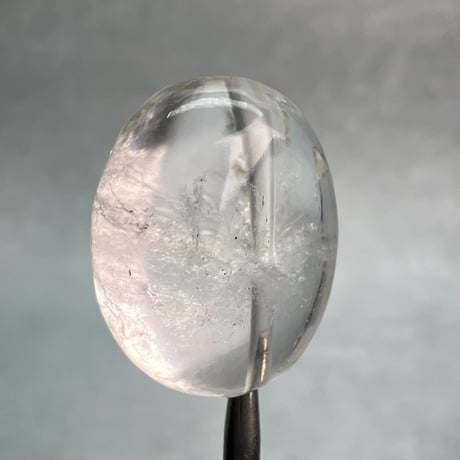 【カイラス産】天然ヒマラヤ水晶タンブル型ビーズ⑤/Kailash Himalayan Quartz Tumble Beads