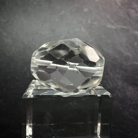 【カイラス産】天然ヒマラヤ水晶多面カットビーズ⑥/Kailash Himalayan Quartz Multi Cut Beads