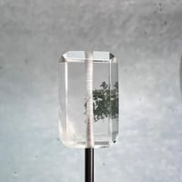 【ガネッシュヒマール産】天然ヒマラヤ水晶"手磨き加工"スクエアビーズ⑪/Ganesh Himal  Himalayan Quartz Square Beads
