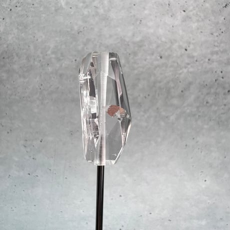 【ガネッシュヒマール産】天然ヒマラヤ水晶"手磨き加工"多面カットビーズ①/Ganesh Himal  Himalayan Quartz Multi Cut Beads