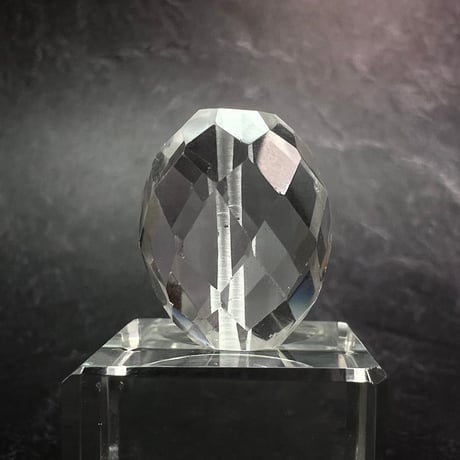 【カイラス産】天然ヒマラヤ水晶多面カットビーズ⑦/Kailash Himalayan Quartz Multi Cut Beads