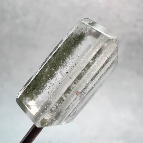 【ガネッシュヒマール産】天然ヒマラヤ水晶"手磨き加工"スクエアビーズ⑫/Ganesh Himal  Himalayan Quartz Square Beads