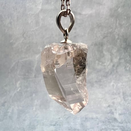 【ガネッシュヒマール産】天然ヒマラヤ水晶バチカン付きペンダントトップ/Ganesh Himal Natural Pendant Top