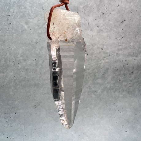 【ガネッシュヒマール産】天然ヒマラヤ水晶ペンダントトップ③/Ganesh Himal Natural Pendant Top