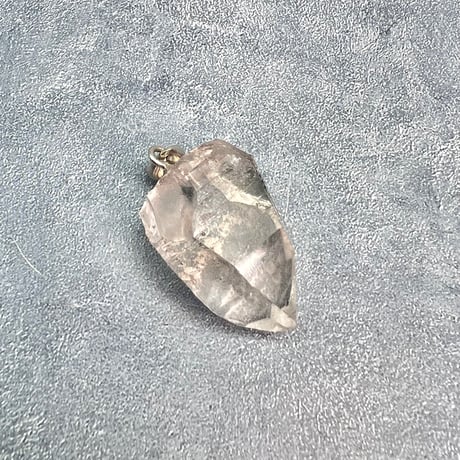 【ガネッシュヒマール産】天然ヒマラヤ水晶バチカン付きペンダントトップ/Ganesh Himal Natural Pendant Top