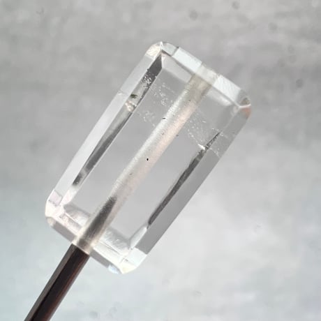 【ガネッシュヒマール産】天然ヒマラヤ水晶"手磨き加工"スクエアビーズ⑥/Ganesh Himal  Himalayan Quartz Square Beads