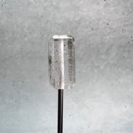 【ガネッシュヒマール産】天然ヒマラヤ水晶"手磨き加工"スクエアビーズ⑩/Ganesh Himal  Himalayan Quartz Square Beads