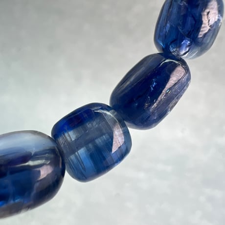 【ネパール🇳🇵カイヤナイト】ブレスレット/Nepal Kyanite Design Bracelet