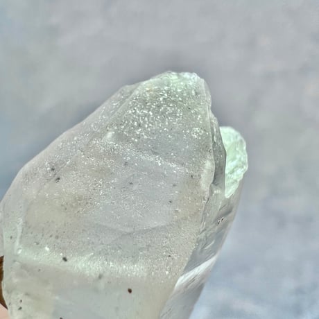 【カイラス産】天然ヒマラヤ水晶革紐付きペンダント⑥/Kailash Himalayan Quartz Pendant