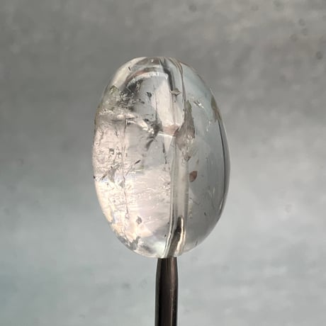 【カイラス産】天然ヒマラヤ水晶タンブル型ビーズ①/Kailash Himalayan Quartz Tumble Beads