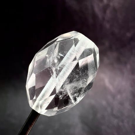 【カイラス産】天然ヒマラヤ水晶多面カットビーズ⑤/Kailash Himalayan Quartz Multi Cut Beads