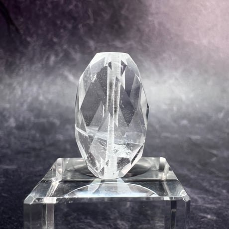 【カイラス産】天然ヒマラヤ水晶多面カットビーズ⑤/Kailash Himalayan Quartz Multi Cut Beads