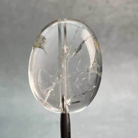 【カイラス産】天然ヒマラヤ水晶タンブル型ビーズ①/Kailash Himalayan Quartz Tumble Beads