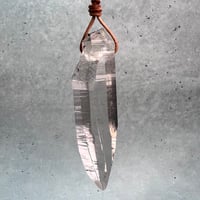 【ガネッシュヒマール産】天然ヒマラヤ水晶ペンダントトップ②/Ganesh Himal Natural Pendant Top