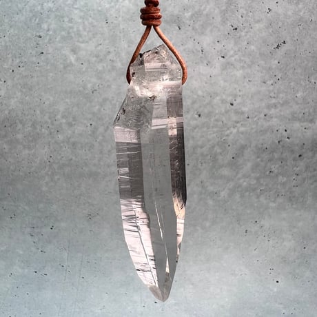 【ガネッシュヒマール産】天然ヒマラヤ水晶ペンダントトップ②/Ganesh Himal Natural Pendant Top