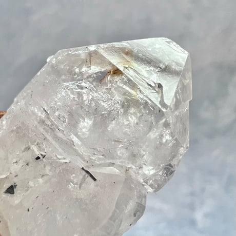 【カイラス産】天然ヒマラヤ水晶革紐付きペンダント②/Kailash Himalayan Quartz Pendant