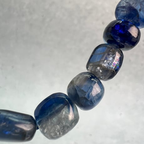 【ネパール産🇳🇵カイヤナイト】ブレスレット/Nepal Kyanite Design Bracelet