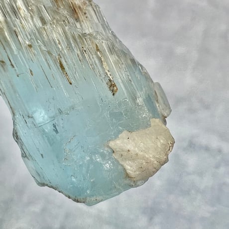 ネパール🇳🇵サンクワサバ産【ヒマラヤアクアマリン】ペンダントトップ/Nepal Sankhuwasabha Himalayan Aquamarine Pendant Top