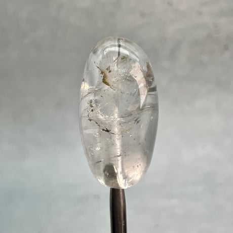 【カイラス産】天然ヒマラヤ水晶タンブル型ビーズ①/Kailash Himalayan Quartz Tumble Beads