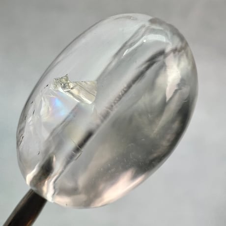 【カイラス産】天然ヒマラヤ水晶タンブル型ビーズ⑦/Kailash Himalayan Quartz Tumble Beads