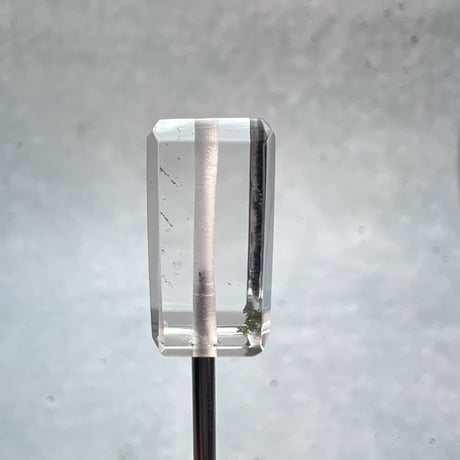 【ガネッシュヒマール産】天然ヒマラヤ水晶"手磨き加工"スクエアビーズ⑦/Ganesh Himal  Himalayan Quartz Square Beads