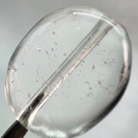 【カイラス産】天然ヒマラヤ水晶タンブル型ビーズ⑨/Kailash Himalayan Quartz Tumble Beads
