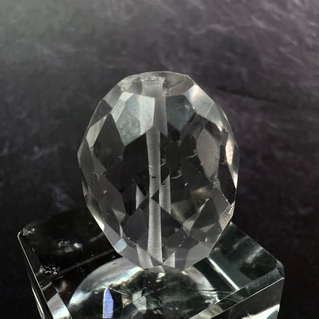 【カイラス産】天然ヒマラヤ水晶多面カットビーズ⑦/Kailash Himalayan Quartz Multi Cut Beads