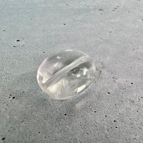【カイラス産】天然ヒマラヤ水晶タンブル型ビーズ⑥/Kailash Himalayan Quartz Tumble Beads