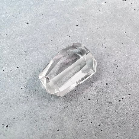 【ガネッシュヒマール産】天然ヒマラヤ水晶"手磨き加工"多面カットビーズ②/Ganesh Himal  Himalayan Quartz Multi Cut Beads