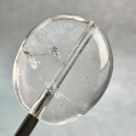 カイラス産】天然ヒマラヤ水晶タンブル型ビーズ④/Kailash Himalayan Quartz Tumble Beads