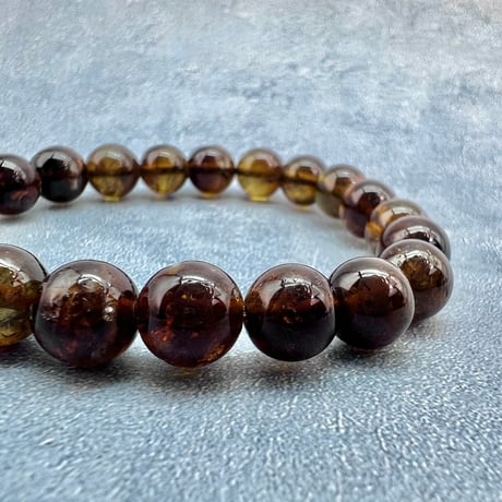 ネパール産🇳🇵【ヒマラヤドラバイトトルマリン】ブレスレット8mm内径15/Nepal Himalayan dravite tourmaline Bracelet