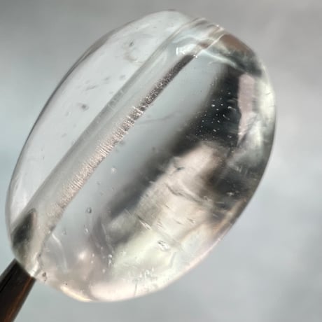 【カイラス産】天然ヒマラヤ水晶タンブル型ビーズ⑨/Kailash Himalayan Quartz Tumble Beads