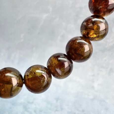ネパール産🇳🇵【ヒマラヤドラバイトトルマリン】ブレスレット8mm内径15/Nepal Himalayan dravite tourmaline Bracelet