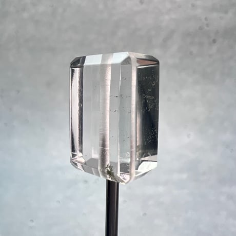 【ガネッシュヒマール産】天然ヒマラヤ水晶"手磨き加工"スクエアビーズ⑦/Ganesh Himal  Himalayan Quartz Square Beads