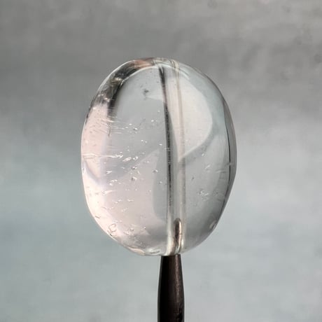 【カイラス産】天然ヒマラヤ水晶タンブル型ビーズ⑨/Kailash Himalayan Quartz Tumble Beads