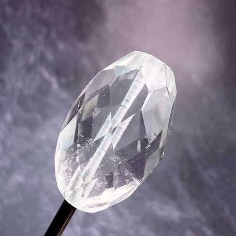 カイラス産】天然ヒマラヤ水晶多面カットビーズ②/Kailash Himalayan Quartz Multi Cut Beads