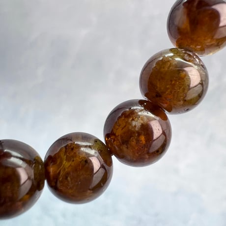 ネパール産🇳🇵【ヒマラヤドラバイトトルマリン】ブレスレット8mm内径15/Nepal Himalayan dravite tourmaline Bracelet