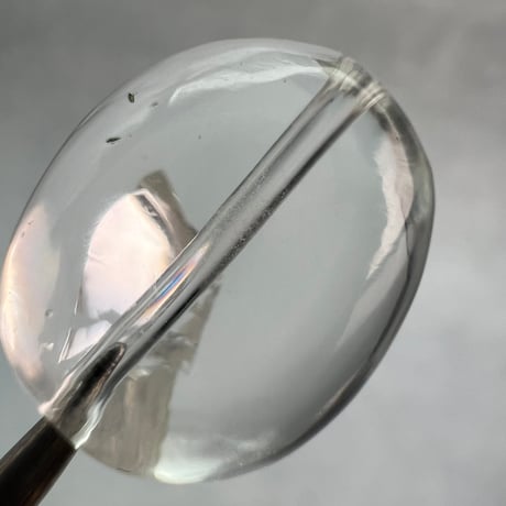 【カイラス産】天然ヒマラヤ水晶タンブル型ビーズ⑦/Kailash Himalayan Quartz Tumble Beads