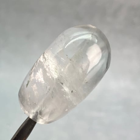【カイラス産】天然ヒマラヤ水晶タンブル型ビーズ⑤/Kailash Himalayan Quartz Tumble Beads