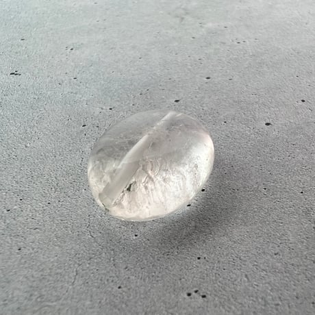 【カイラス産】天然ヒマラヤ水晶タンブル型ビーズ⑤/Kailash Himalayan Quartz Tumble Beads