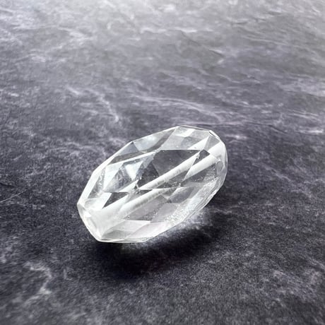 【カイラス産】天然ヒマラヤ水晶多面カットビーズ⑤/Kailash Himalayan Quartz Multi Cut Beads