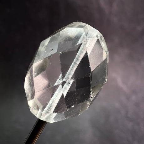 【カイラス産】天然ヒマラヤ水晶多面カットビーズ⑥/Kailash Himalayan Quartz Multi Cut Beads