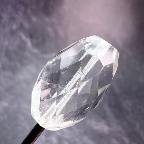 カイラス産】天然ヒマラヤ水晶多面カットビーズ②/Kailash Himalayan Quartz Multi Cut Beads