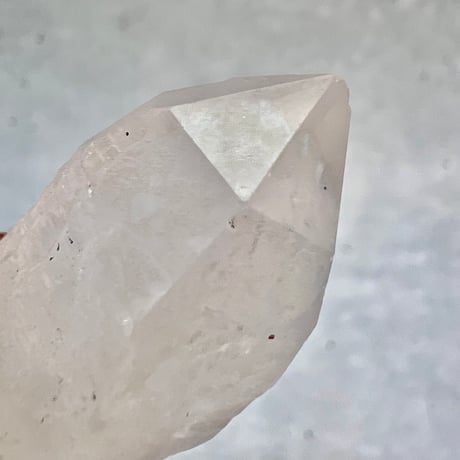【カイラス産】天然ヒマラヤ水晶革紐付きペンダント③/Kailash Himalayan Quartz Pendant