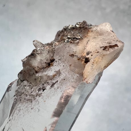 【ガネッシュヒマール産】天然ヒマラヤ水晶ペンダントトップ①/Ganesh Himal Natural Pendant Top