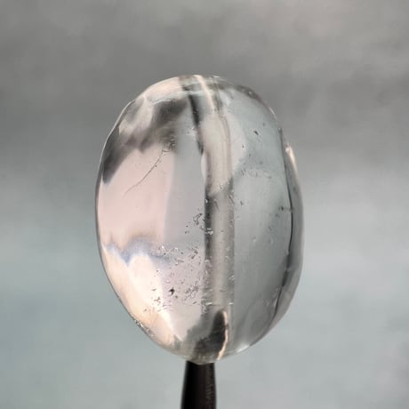 【カイラス産】天然ヒマラヤ水晶タンブル型ビーズ⑨/Kailash Himalayan Quartz Tumble Beads