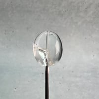 【カイラス産】天然ヒマラヤ水晶タンブル型ビーズ⑦/Kailash Himalayan Quartz Tumble Beads